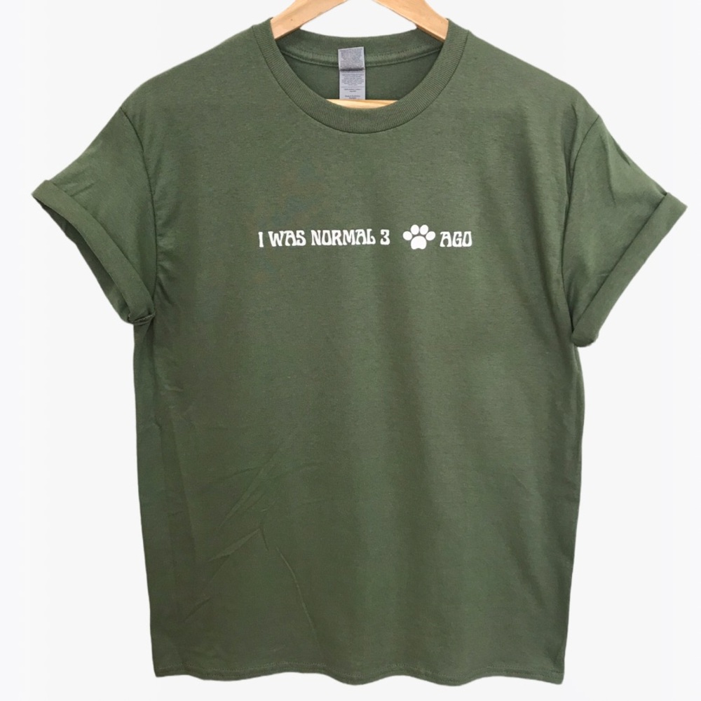 I WAS NORMAL 3 🐾 AGO Unisex Adult 100% Cotton T-Shirts - Various - Picture 7 of 7